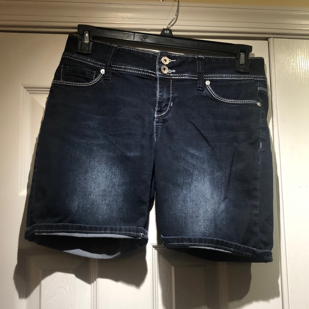Soft and Stretchy Dark Blue Shorts